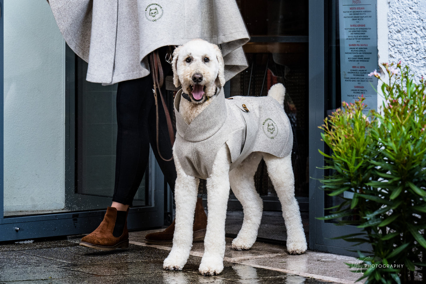 Bella's Pelerine | Loden coat dog